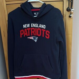 New England Patriots Navy Hoodie